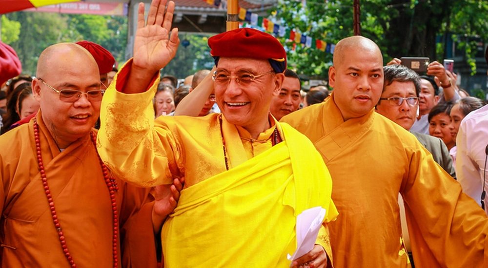 Đức Drukpa khai đàn ở Tp.HCM cầu quốc thái dân an