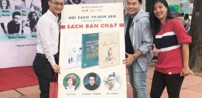 Sách mới của Iris Cao và Hamlet Trương vào ‘Top 10 sách bán chạy nhất Hội sách 2018’
