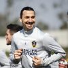 Ibrahimovic cười tươi khi lần đầu tập cùng LA Galaxy