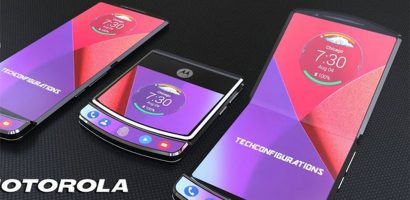 Concept điện thoại ‘dao cạo’ Motorola Razr sau khi hồi sinh