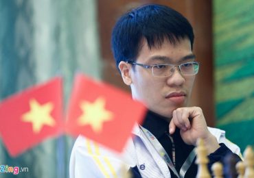 Quang Liêm đứng thứ sáu ở giải cờ quốc tế trên sân nhà