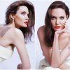 Angelina Jolie khoe hình xăm khủng trong bộ ảnh mới