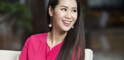 Hoa hậu Dương Thùy Linh khoe vẻ đẹp thuần khiết, sắc sảo