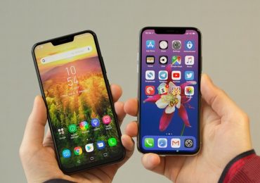 Smartphone Android nhái iPhone X: Nửa vời, non tay