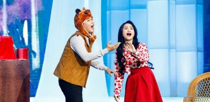 Cặp đôi hài hước: Sơn Ca – Bảo Chu ngất xỉu ngay trên sân khấu khi gặp…ma