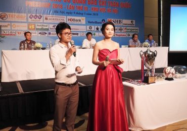 Diễn viên Lương Giang làm MC chương trình ‘Press Cup 2018’