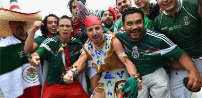 CĐV Mexico tạo động đất khi mừng trận thắng Đức
