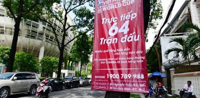 Quán xá, cửa hàng ở Sài Gòn ‘thay áo World Cup’ mong tăng doanh thu