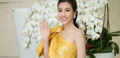 Đỗ Mỹ Linh đẹp tỏa nắng trên ghế giám khảo Hoa hậu Việt Nam 2018