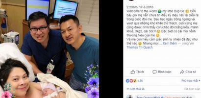 Ca sĩ Thanh Thảo sinh con gái đầu lòng ở tuổi 41