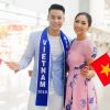 Hoa hậu Đặng Thu Thảo tiễn Cao Xuân Tài đi thi ‘Man of The World 2018’