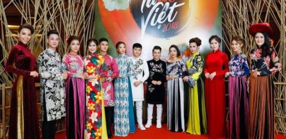 Cha con NTK Nhật Dũng khiến giới mộ điệu thời trang ngây ngất với BST ‘Tà áo Việt’
