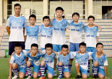 U12 Blue Sky đại diện Việt Nam tham dự giải đấu quốc tế Peace Cup 2018