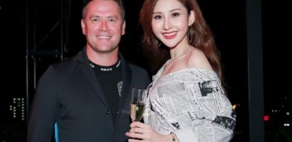 Hoa hậu Chi Nguyễn hào hứng chào đón cựu danh thủ Michael Owen