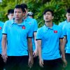 AFF Cup 2018: Tuyển Việt Nam tập thể dục tại khách sạn ở Bacolod