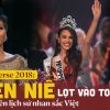 H’Hen Niê lập kỳ tích lịch sử lọt vào Top 5 ‘Hoa hậu Hoàn vũ Thế giới 2018’