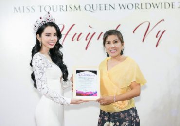 Hoa hậu Huỳnh Vy trở thành Giám đốc Quốc gia Miss Tourism Queen Worldwide VietNam