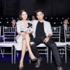 Vợ chồng Lê Phương tình tứ tham dự sự kiện thời trang