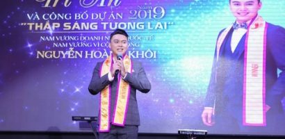 Nam vương Nguyễn Hoàng Khôi ra mắt quỹ thiện nguyện ‘Thắp sáng tương lai’