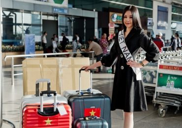 Bất chấp lùm xùm, Lê Âu Ngân Anh lên đường đi thi Hoa hậu Liên lục địa