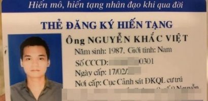Khắc Việt đăng ký hiến tạng: ‘Hạnh phúc là được giúp đỡ mọi người’