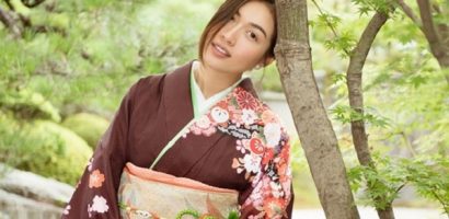 Á hậu Lệ Hằng diện kimono, hào hứng khám phá thành cổ Osaka và Kyoto