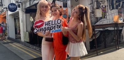 Đã mắt ngắm hội bạn thân showbiz khoe dáng tại Singapore