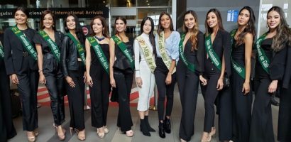 Hoa hậu Phương Khánh đến Colombia chấm thi Miss Earth