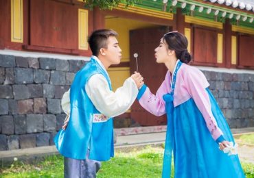 Em gái 9X của Ngọc Diễm khoe ảnh cưới lãng mạn tại Hàn Quốc