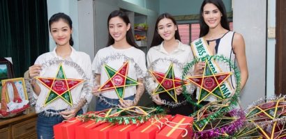 Top 3 Miss World Việt Nam giản dị cùng đương kim Hoa hậu quốc tế làm từ thiện