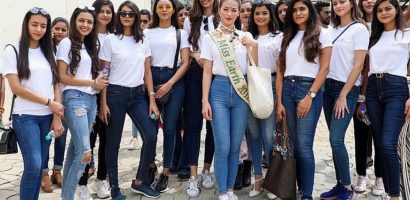 Hoa hậu Phương Khánh đến Ấn Độ chấm thi nhan sắc