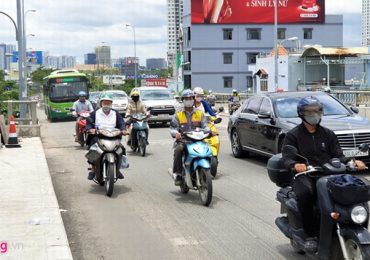 Cầu Kênh Tẻ mở rộng gần 2 m, dân Nam Sài Gòn có thoát cảnh kẹt xe?