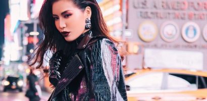 Minh Tú lại tiếp tục tung bộ ảnh street style sành điệu tại New York