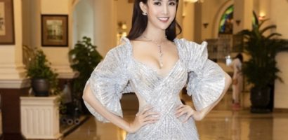 Hoa hậu Phan Thị Mơ kiêu sa, xuất hiện rạng rỡ dù bận rộn với lịch trình quay phim