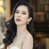 Dương Yến Nhung diện đầm trễ vai dự sự kiện