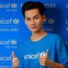 Ali Hoàng Dương tích cực tham gia hoạt động cộng đồng của UNICEF