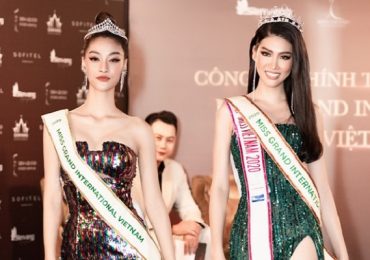 Á hậu Ngọc Thảo chính thức được trao ‘sash’ tham dự Miss Grand International 2020