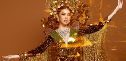 Quốc phục nặng gần 30kg của Ngọc Thảo tại Miss Grand International 2020