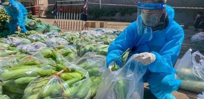 ‘Chuyến xe thực phẩm 0 đồng’ chở hơn 10 tấn rau củ hỗ trợ người dân TP.HCM