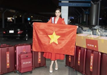 Đỗ Hà mang gần 200kg hành lý, bay gần 30 tiếng để thi Miss World 2021