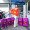 Thùy Tiên mang 7 vali gần 100kg sang Thái Lan ‘chinh chiến’ Miss Grand International 2021