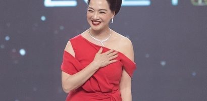 NSND Lê Khanh khoe nhan sắc trẻ trung bên Hoa hậu Phương Khánh, Hương Giang