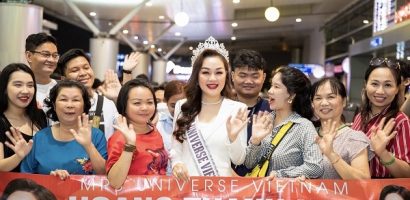 Hoa hậu Hoàng Thanh Nga chính thức sang Sofia ‘chinh chiến’ Mrs Universe 2023