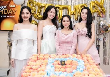 Nữ CEO Phạm Kim Dung mừng sinh nhật cùng dàn hoa hậu xinh đẹp