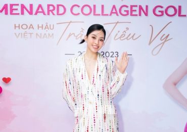 Hoa hậu Tiểu Vy trở thành Đại sứ của sản phẩm cao cấp Menard Collagen Gold