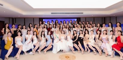 59 thí sinh ‘Miss World Vietnam 2023’ gặp gỡ đương kim Miss International