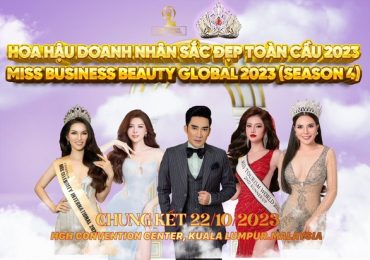 Hé lộ dàn ban giám khảo đình đám đêm chung kết cuộc thi ‘Hoa hậu Doanh nhân Sắc đẹp Toàn cầu 2023’