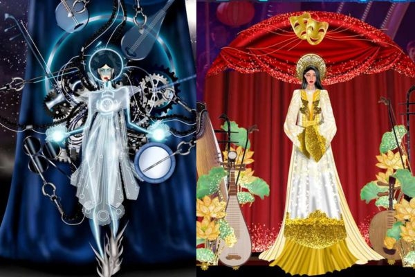 Dự án Quảng bá Văn hóa Dân tộc Miss Cosmo Vietnam 2023: Hình ảnh hiện đại, chất liệu truyền thống được tận dụng triệt để