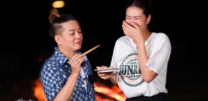 Đại chiến ẩm thực: Vũ Hà nhăn mặt khi thưởng thức đồ ăn của Hoa hậu Đoàn Thiên Ân