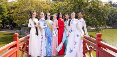 Thí sinh Miss Grand International 2023 ‘lạc lối’ trong vẻ đẹp của Hà Nội